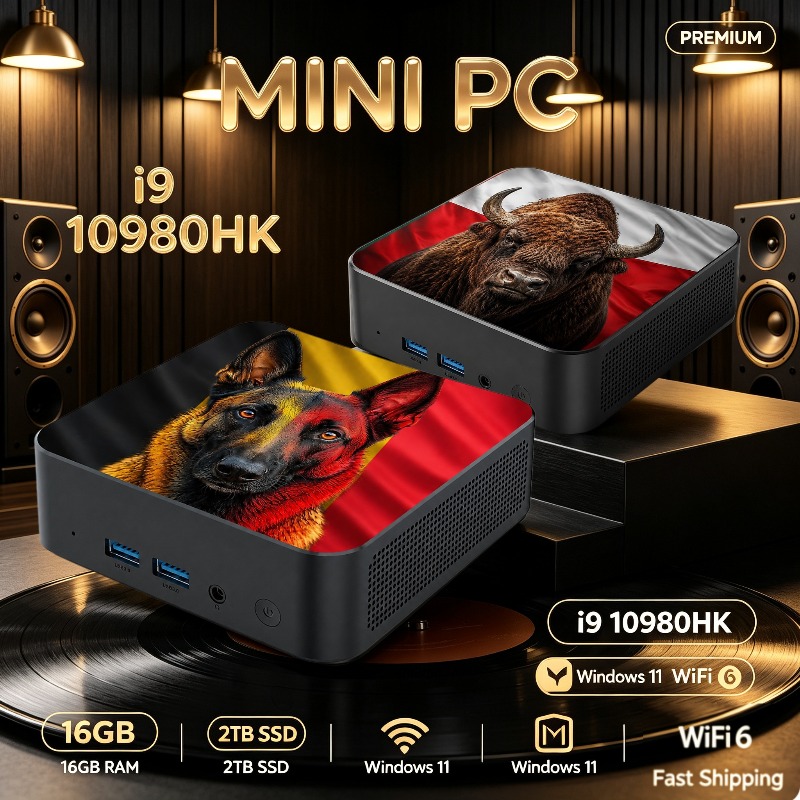 Pc Gaming Desktop - Intel Core i9 10980HK Small Desktop
