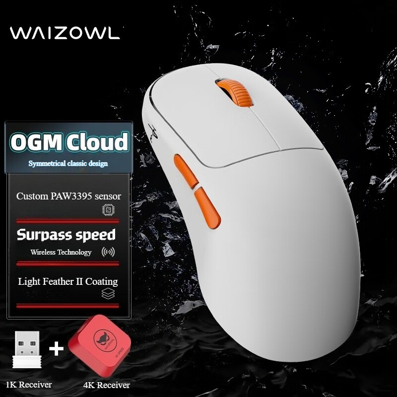 Pc Gaming Cloud Free - Waizowl OGM Cloud Wireless Gaming Mouse