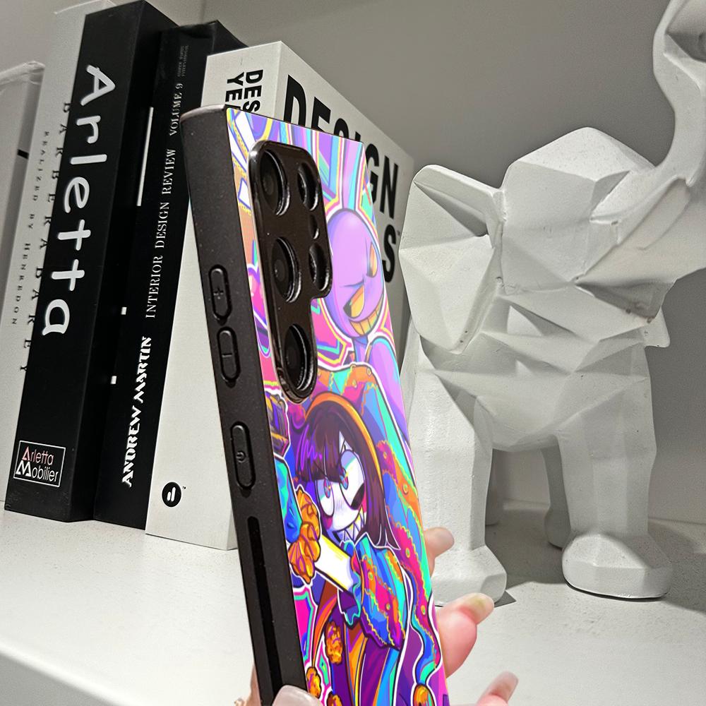 Pc Case Tempered Glass - Anime The A-Amazing Digital Circus Phone