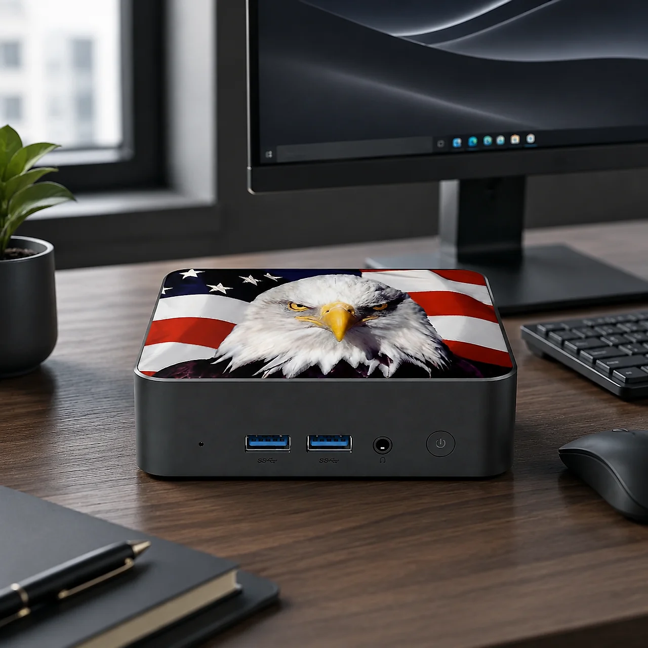 Slim Canada Flag Mini Desktop  - огляд і ціна Pc Gaming Desktop