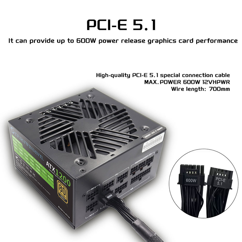 PCIE 5.0 1200W PC Power Supply - огляд і ціна Pc Gaming Gta 6
