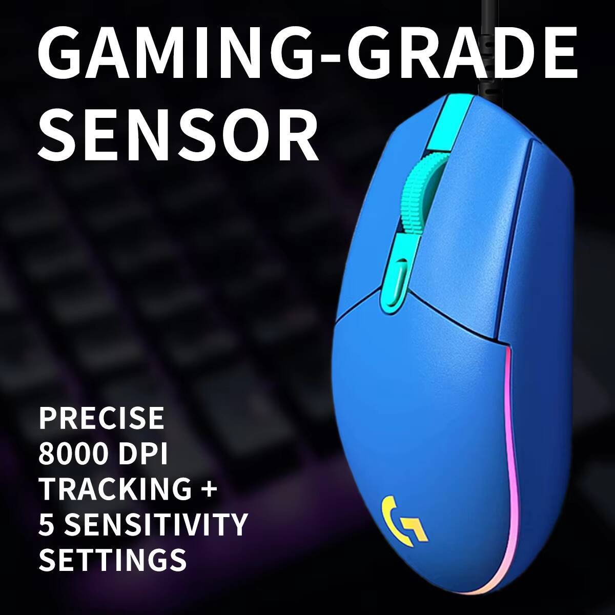 Logitech G203 LIGHTSYNC Gaming - огляд і ціна Pc Gaming Gta 6
