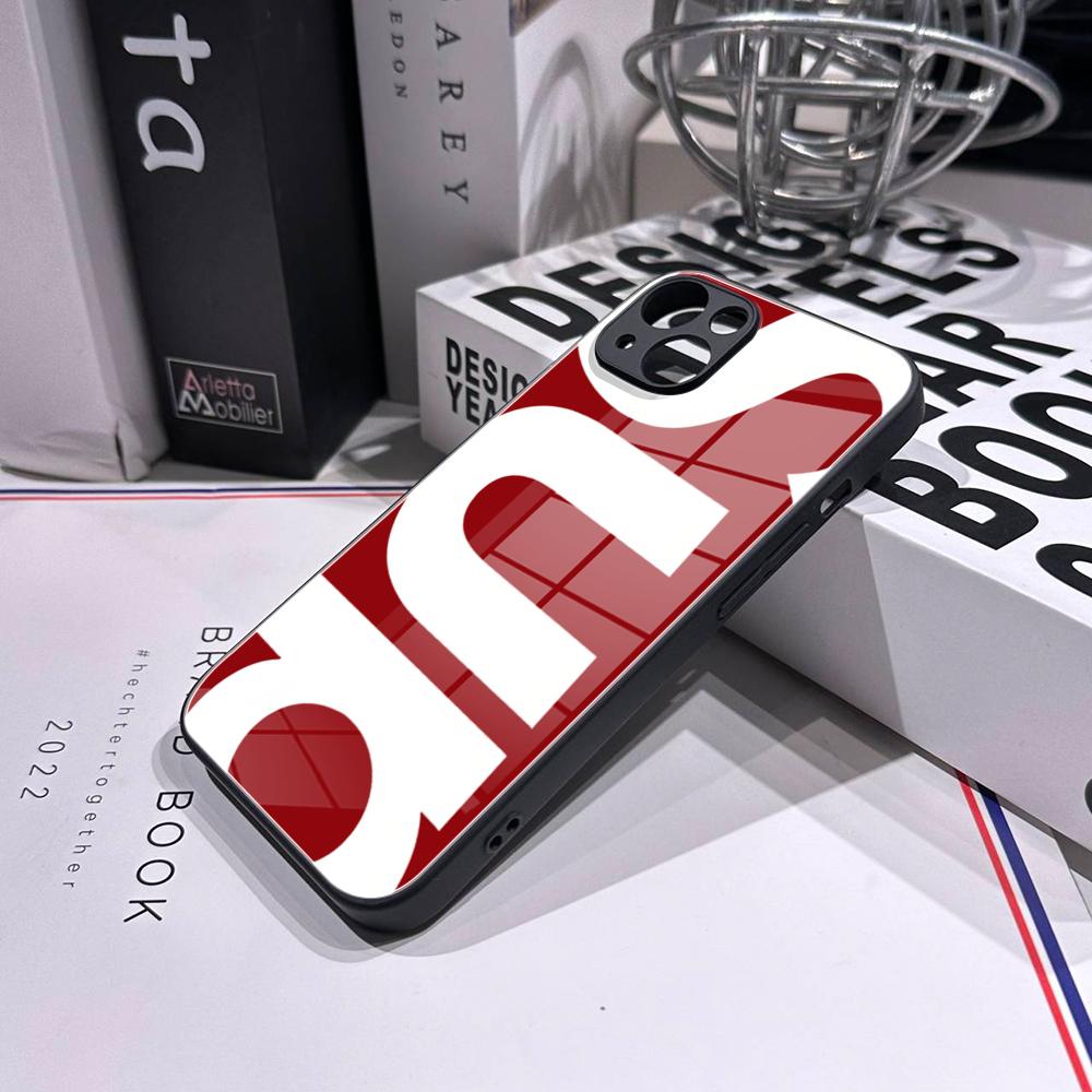 Simple Letter Patterns Phone C - огляд і ціна Pc Case Tempered Glass