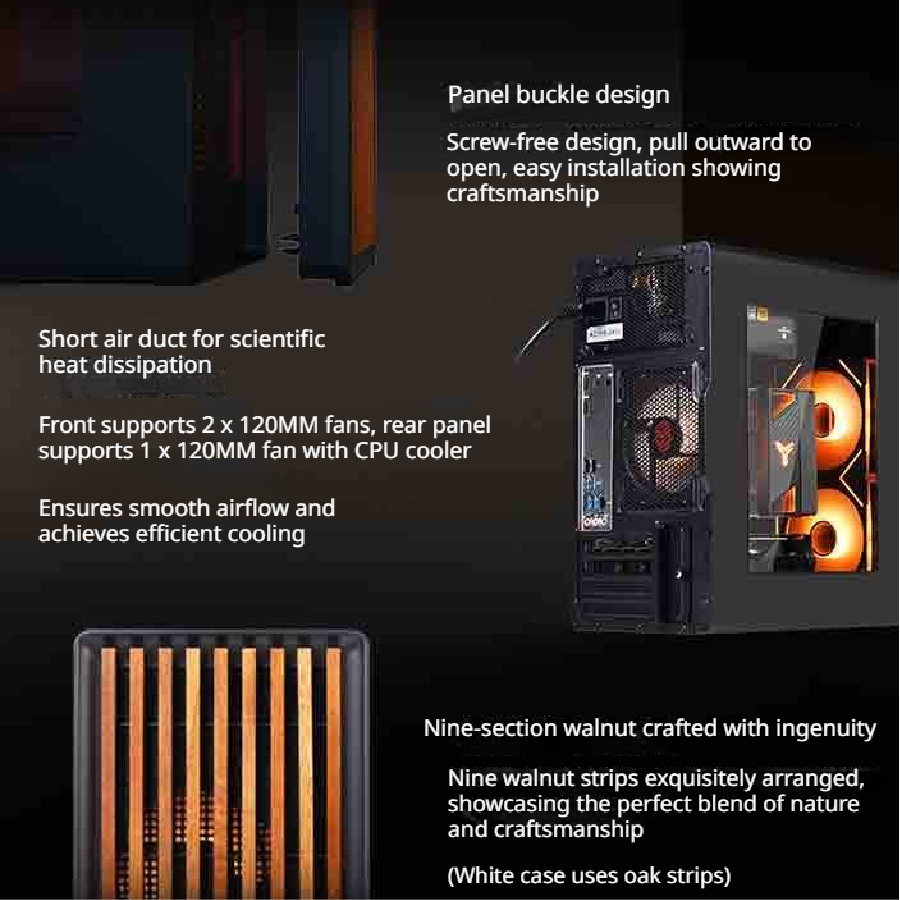 WJCOOLMAN Craftsman 3 MTAX/ITX - огляд і ціна Pc Gaming Dell