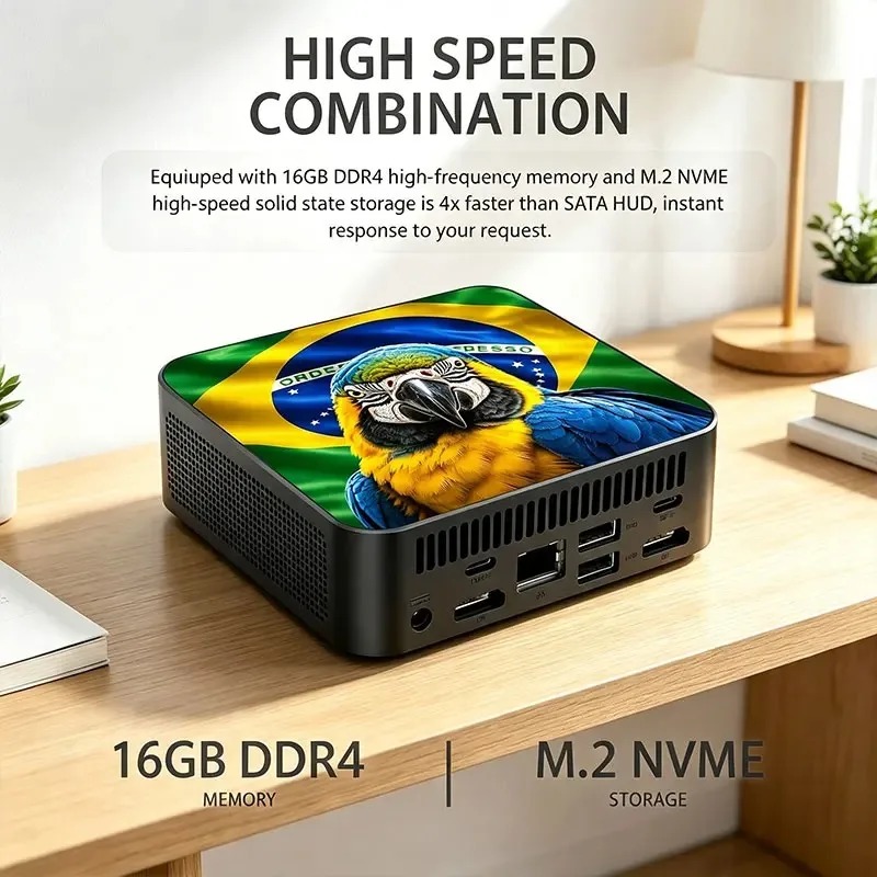 New Powerful Mini PC Computer  - огляд і ціна Pc Gaming Desktop