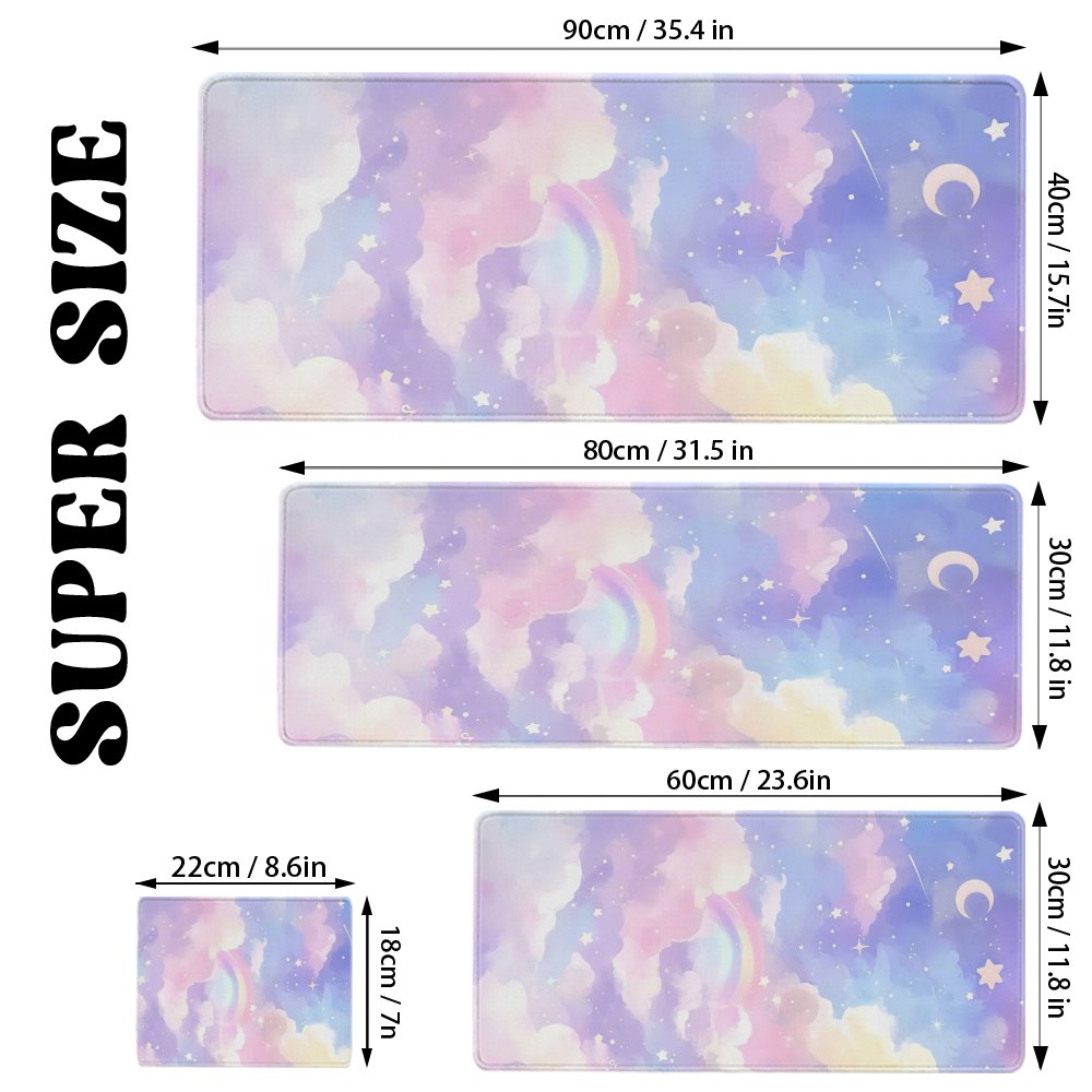 Pastel Rainbow Cloud Stars Ext - огляд і ціна Pc Gaming Cloud Free