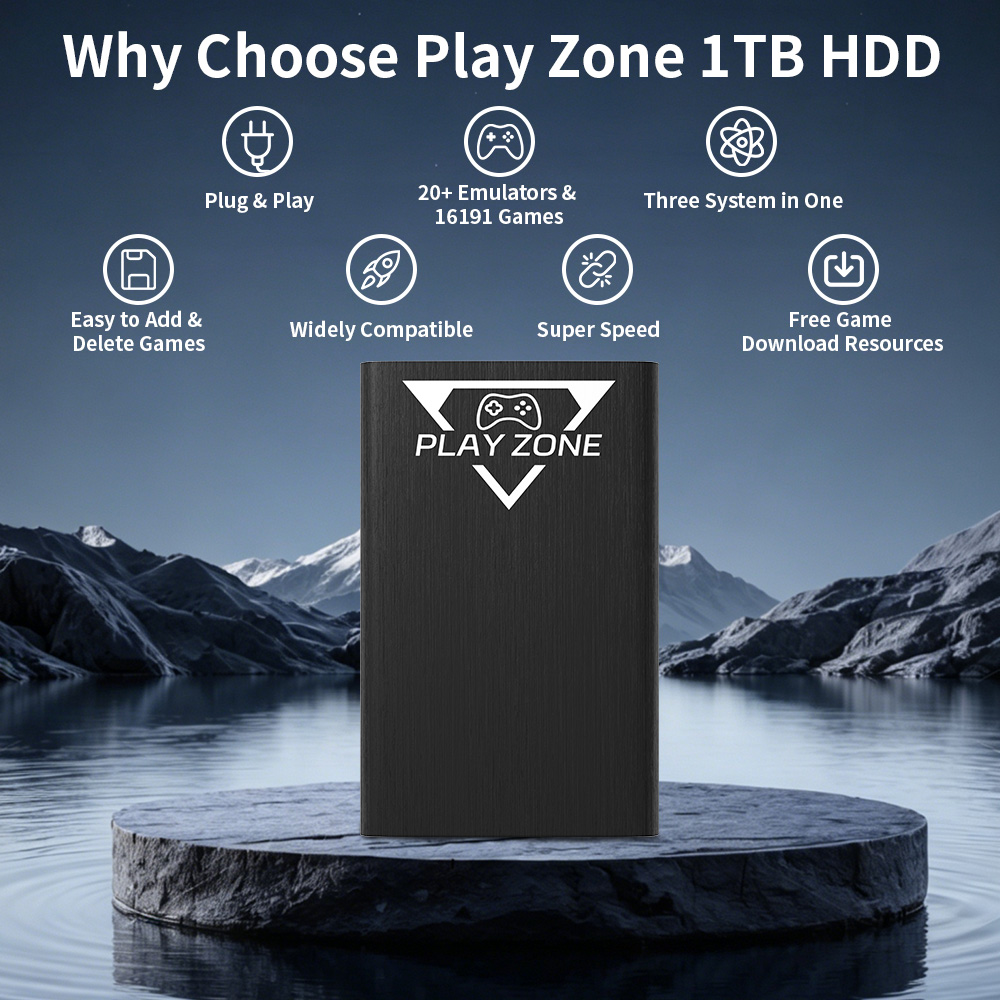 Play Zone 1TB Portable Gaming  - огляд і ціна Pc Gaming Aaa