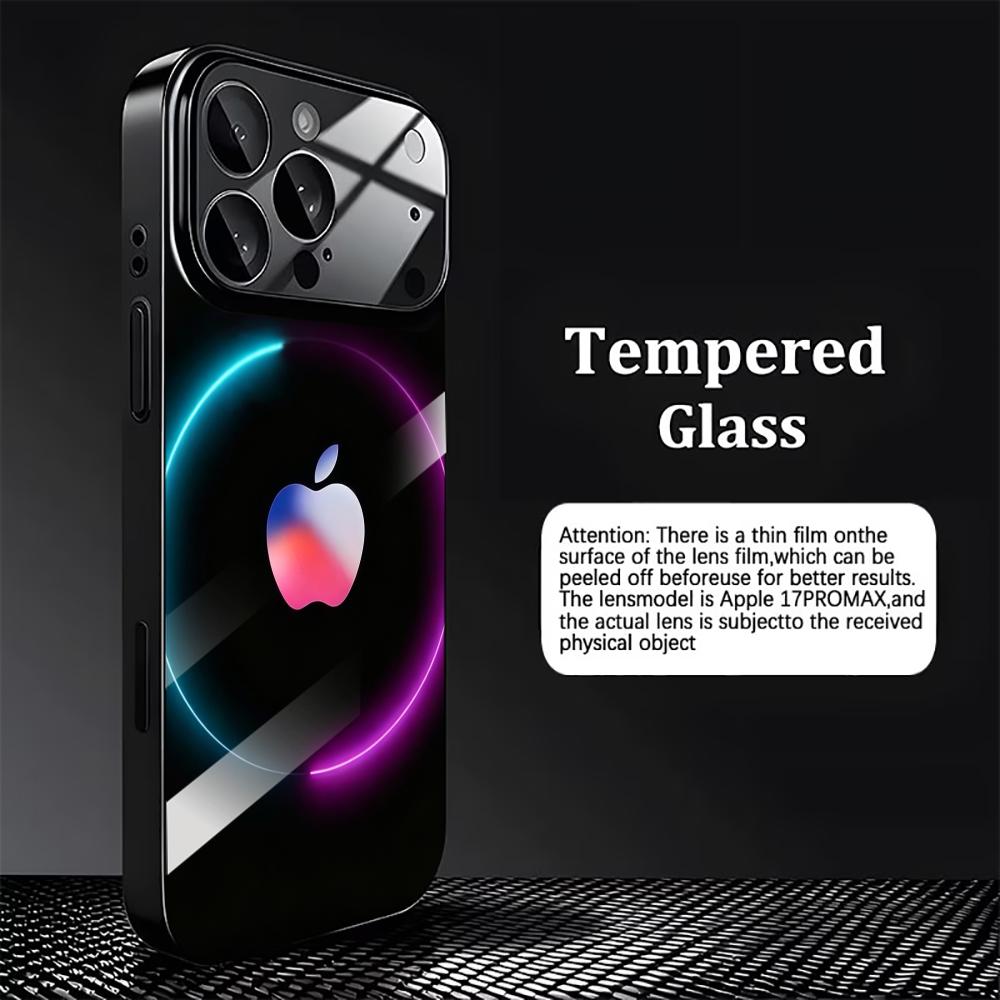 Color lined tempered glass pho - огляд і ціна Pc Case Tempered Glass
