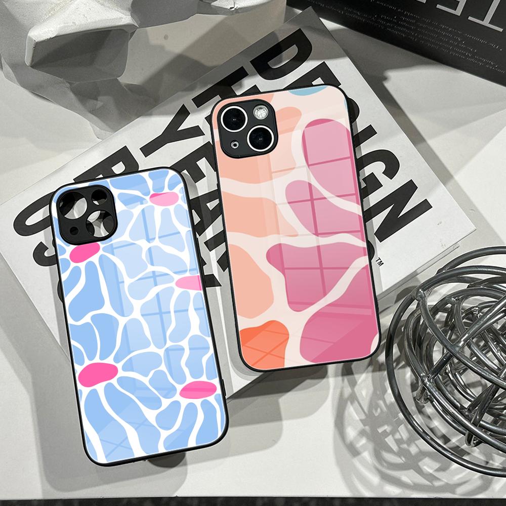 Clmj Colorful Flowers Phone Ca - огляд і ціна Pc Case Tempered Glass