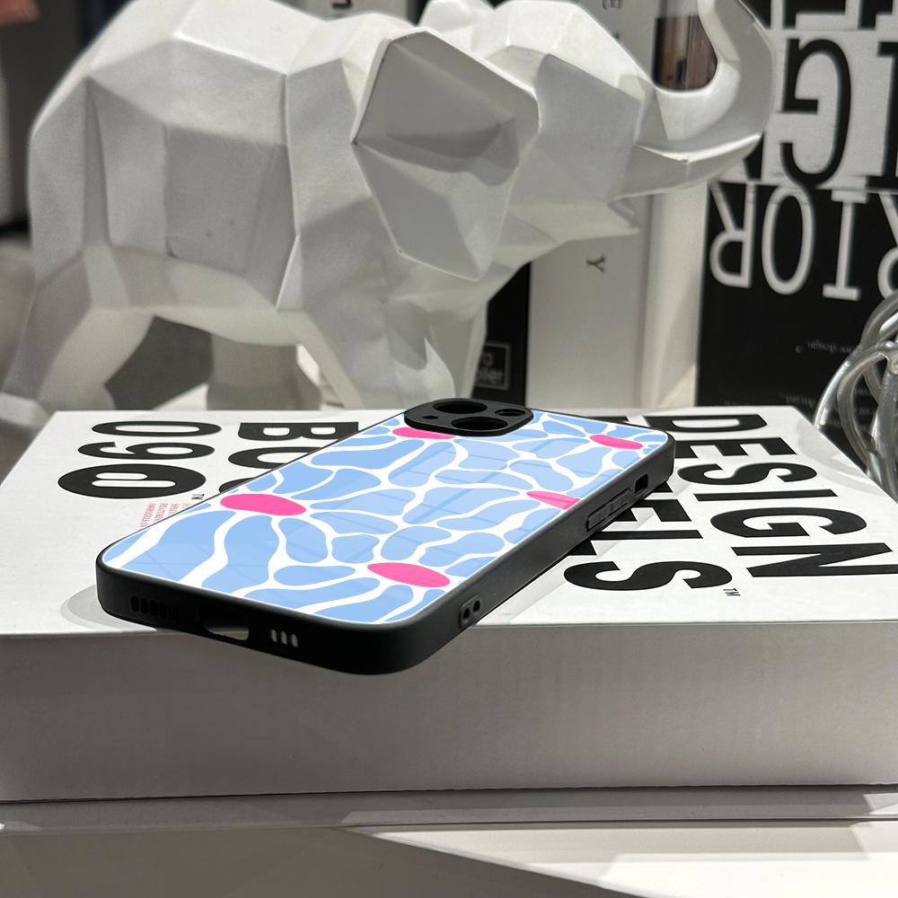 Clmj Colorful Flowers Phone Ca - огляд і ціна Pc Case Tempered Glass