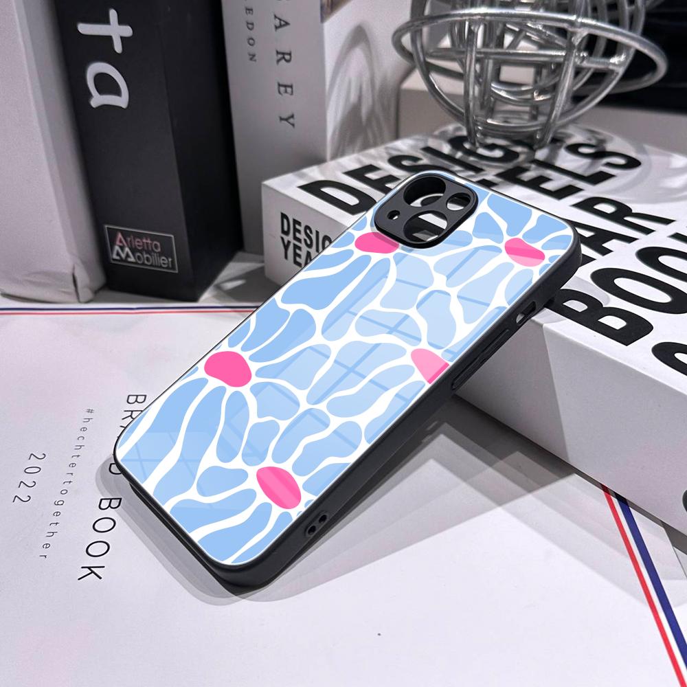 Clmj Colorful Flowers Phone Ca - огляд і ціна Pc Case Tempered Glass