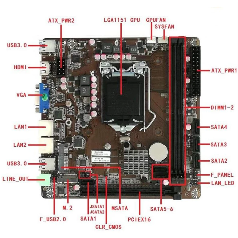 B365 Mini-ITX Motherboard LGA  - огляд і ціна Pc Gaming Gta 6