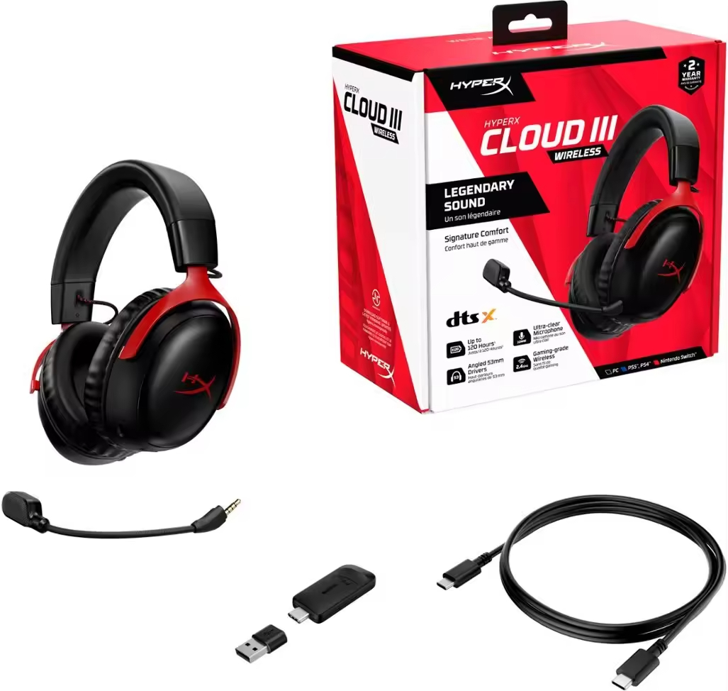 HyperX Cloud 3 77Z46AA 77Z45AA - огляд і ціна Pc Gaming Cloud Free