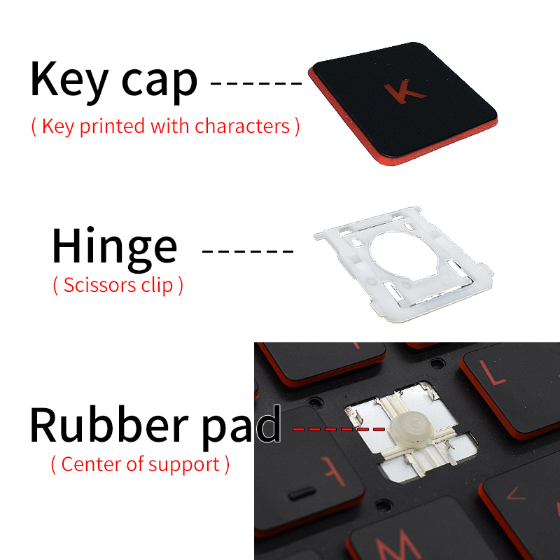 Replacement Key Cap Hinge For  - огляд і ціна Pc Gaming Hp
