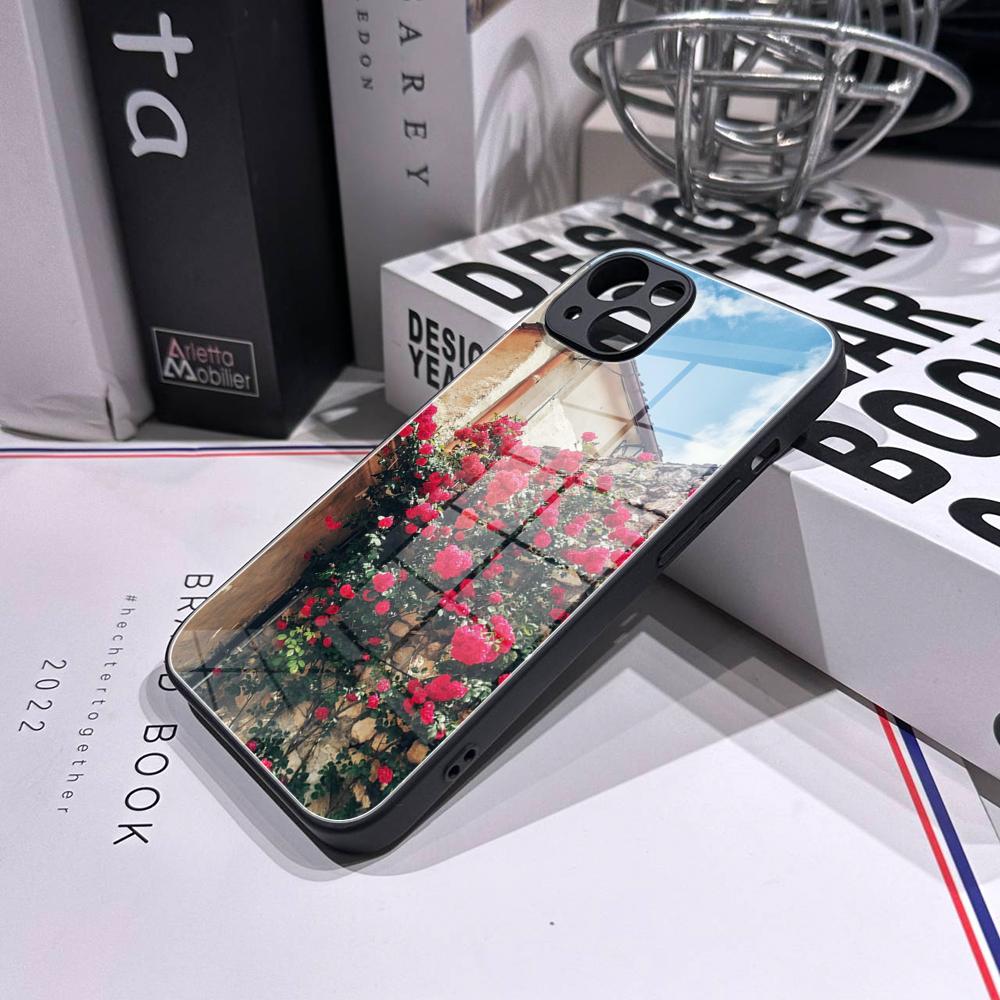 HD Flower Wall Phone Case Temp - огляд і ціна Pc Case Tempered Glass