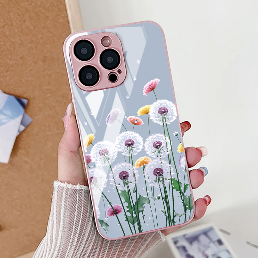 Lotus Flower Phone Case For iP - огляд і ціна Pc Case Tempered Glass