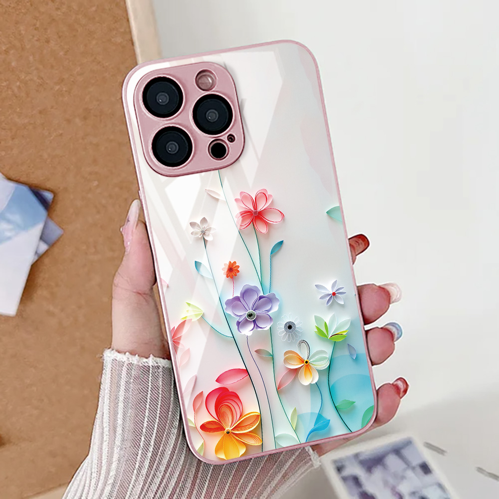 Lotus Flower Phone Case For iP - огляд і ціна Pc Case Tempered Glass