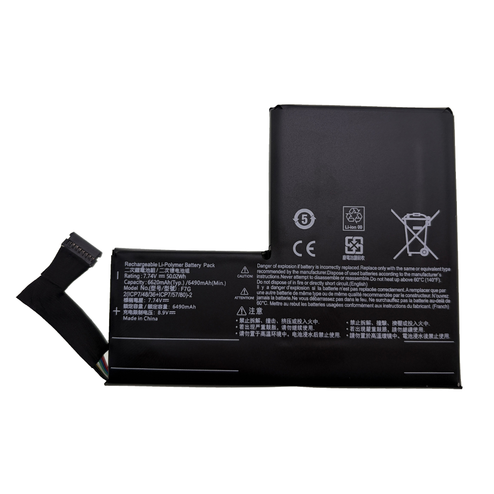 New F7G 7.74V 6624mAh 50.02Wh  - огляд і ціна Pc Gaming Dell