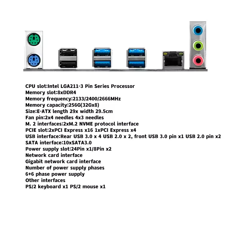 X99 Dual Motherboard CPU LGA 2 - огляд і ціна Pc Gaming Xeon